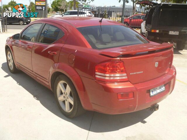 2009 DODGE AVENGER SXT JS SEDAN, 4 DOORS, 5 SEATS