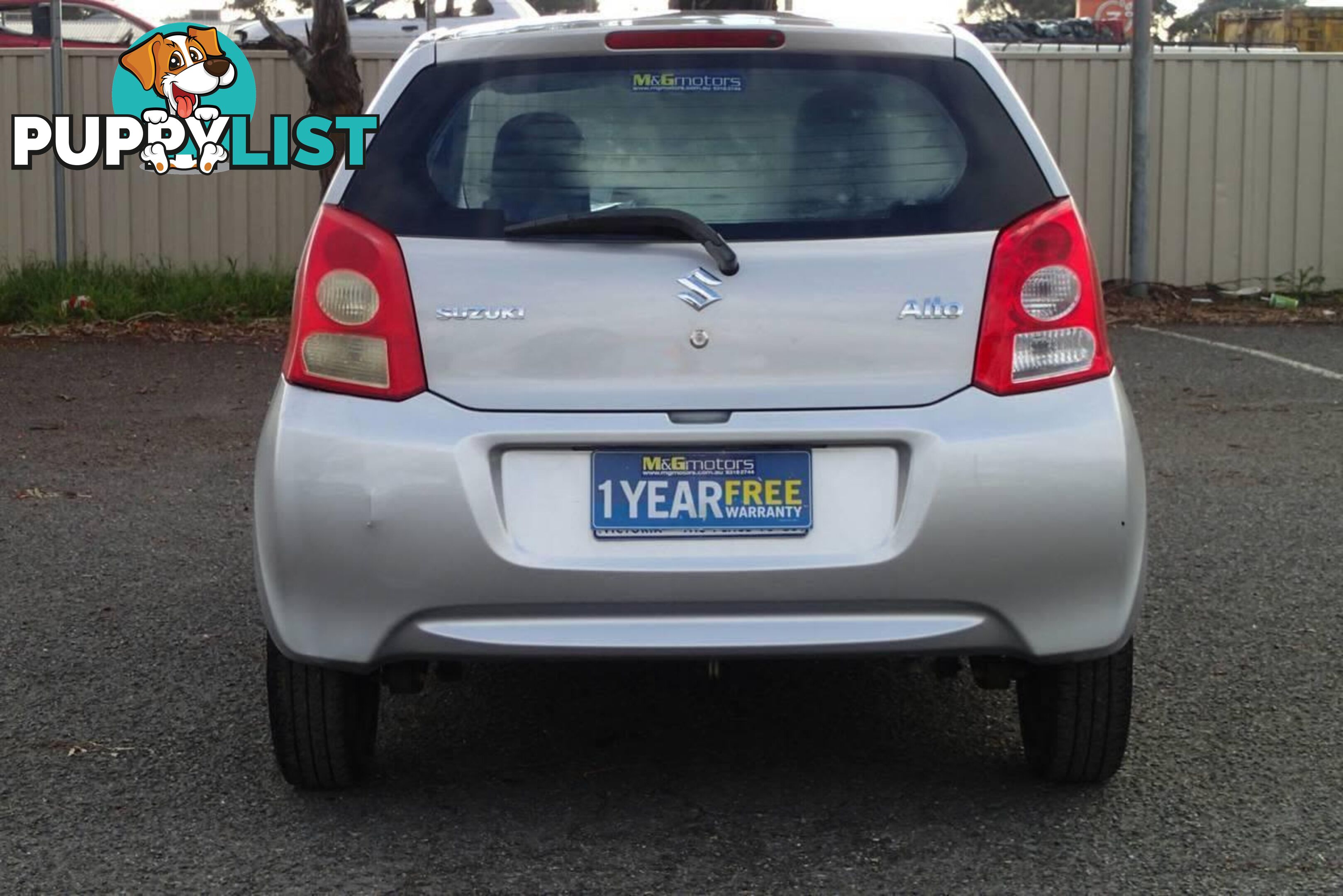 2011 SUZUKI ALTO GL GF HATCH, 5 DOORS, 4 SEATS