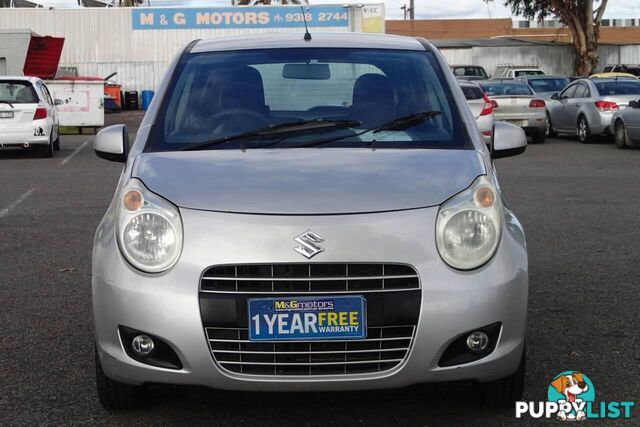 2011 SUZUKI ALTO GL GF HATCH, 5 DOORS, 4 SEATS