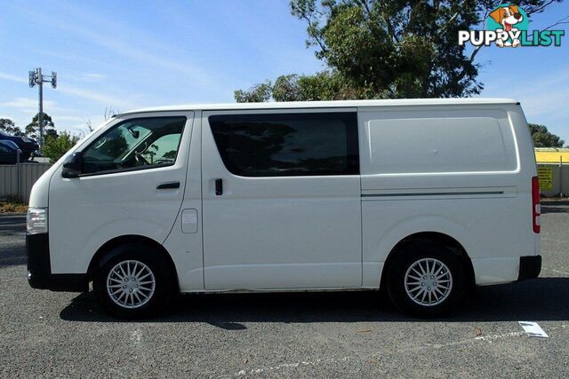 2018 TOYOTA HIACE LWB KDH201R MY16 COMMERCIAL, 4 DOORS, 2 SEATS