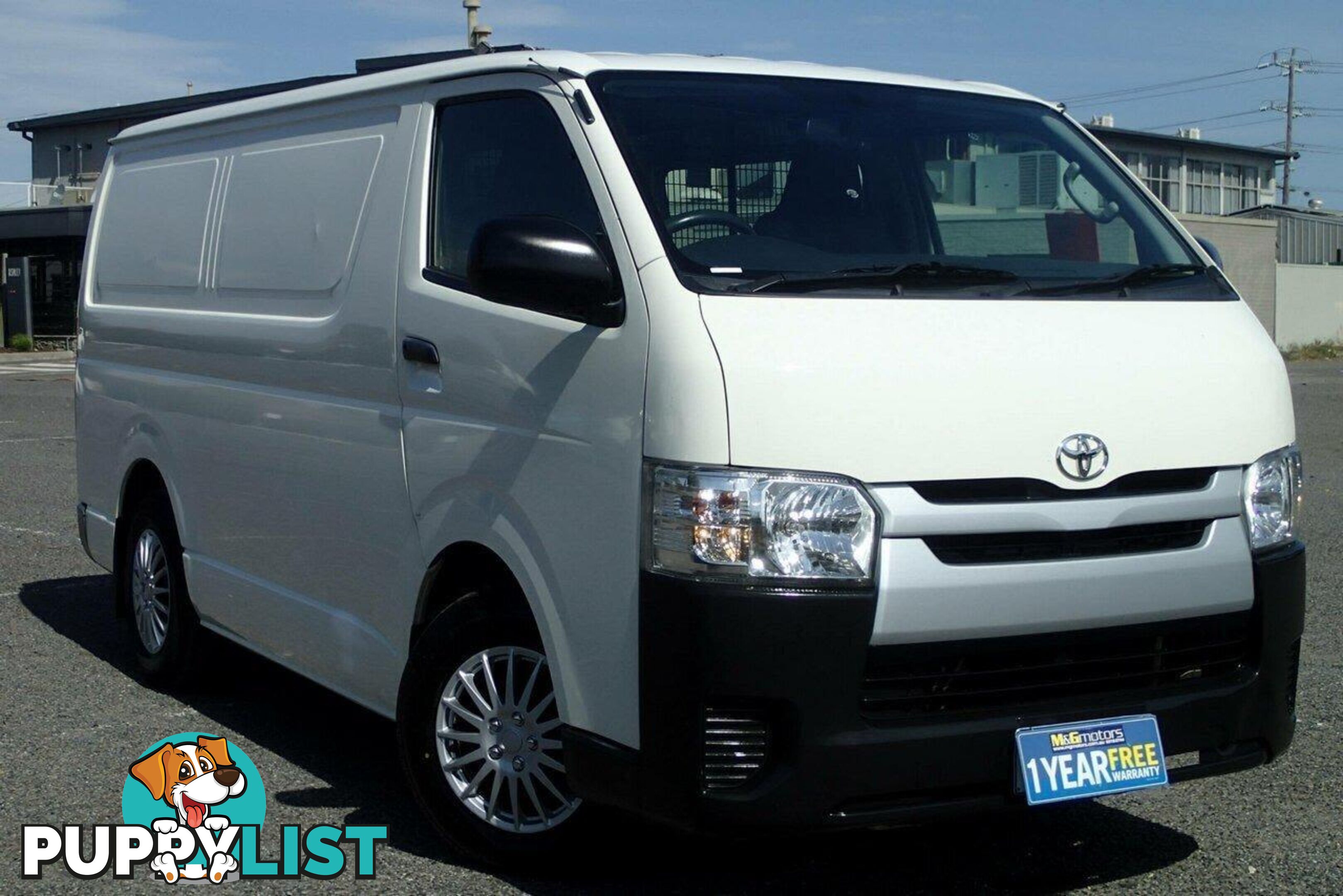 2018 TOYOTA HIACE LWB KDH201R MY16 COMMERCIAL, 4 DOORS, 2 SEATS