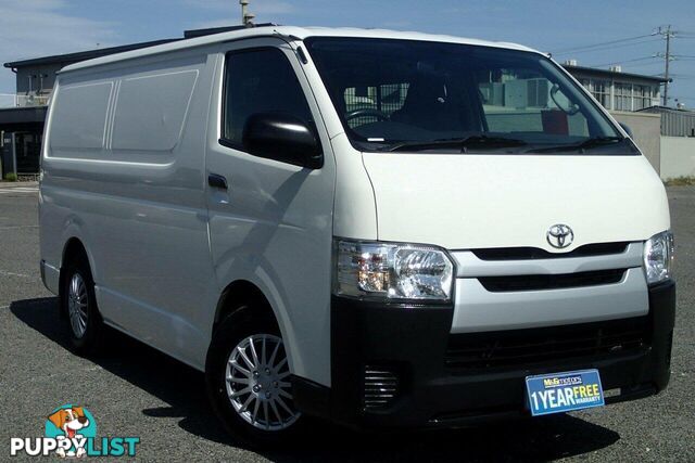 2018 TOYOTA HIACE LWB KDH201R MY16 COMMERCIAL, 4 DOORS, 2 SEATS