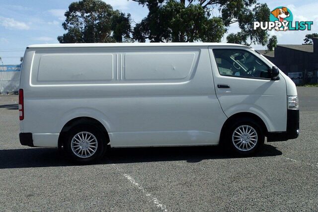 2018 TOYOTA HIACE LWB KDH201R MY16 COMMERCIAL, 4 DOORS, 2 SEATS