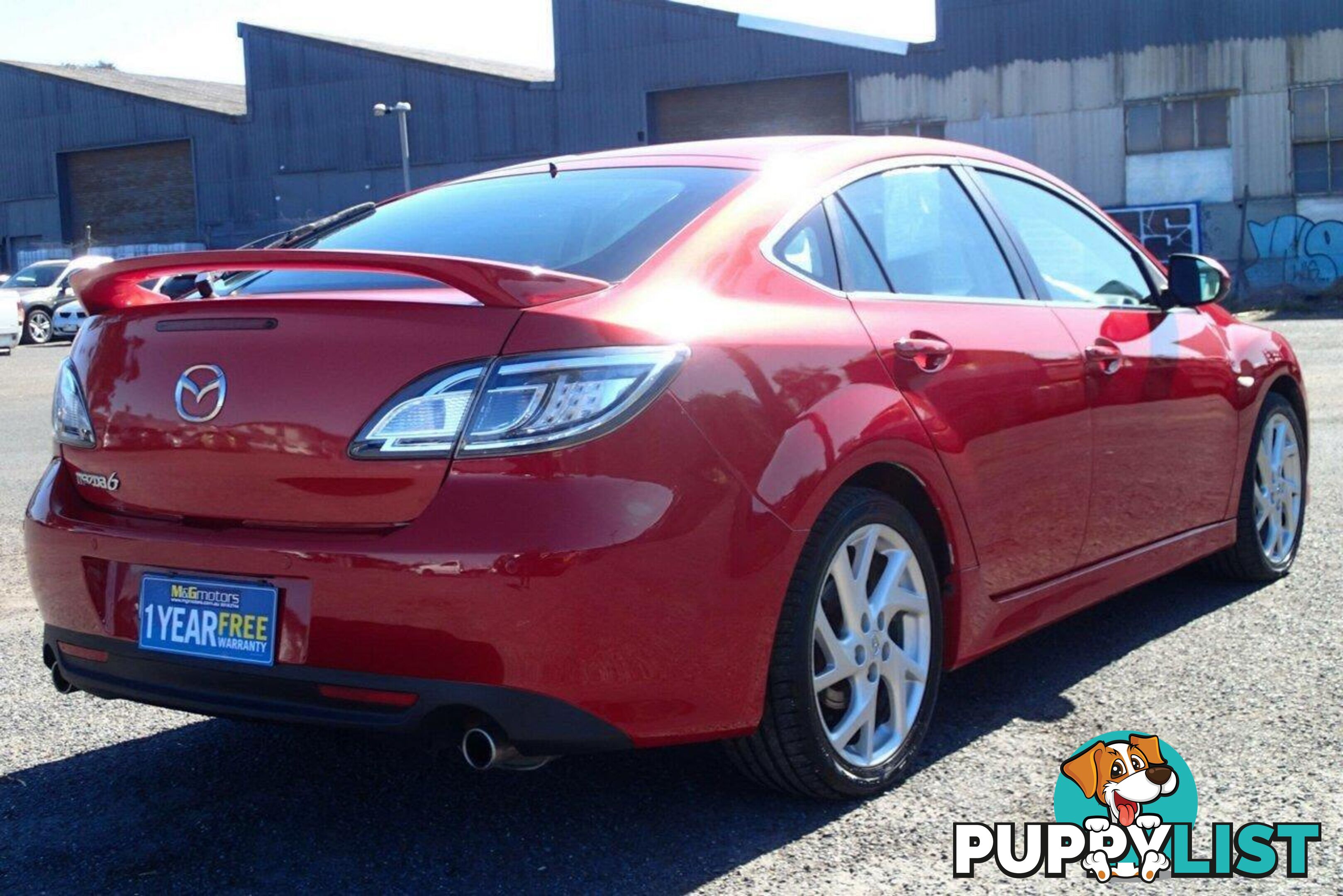 2010 MAZDA 6 LUXURY SPORTS GH MY10 HATCH, 5 DOORS, 5 SEATS