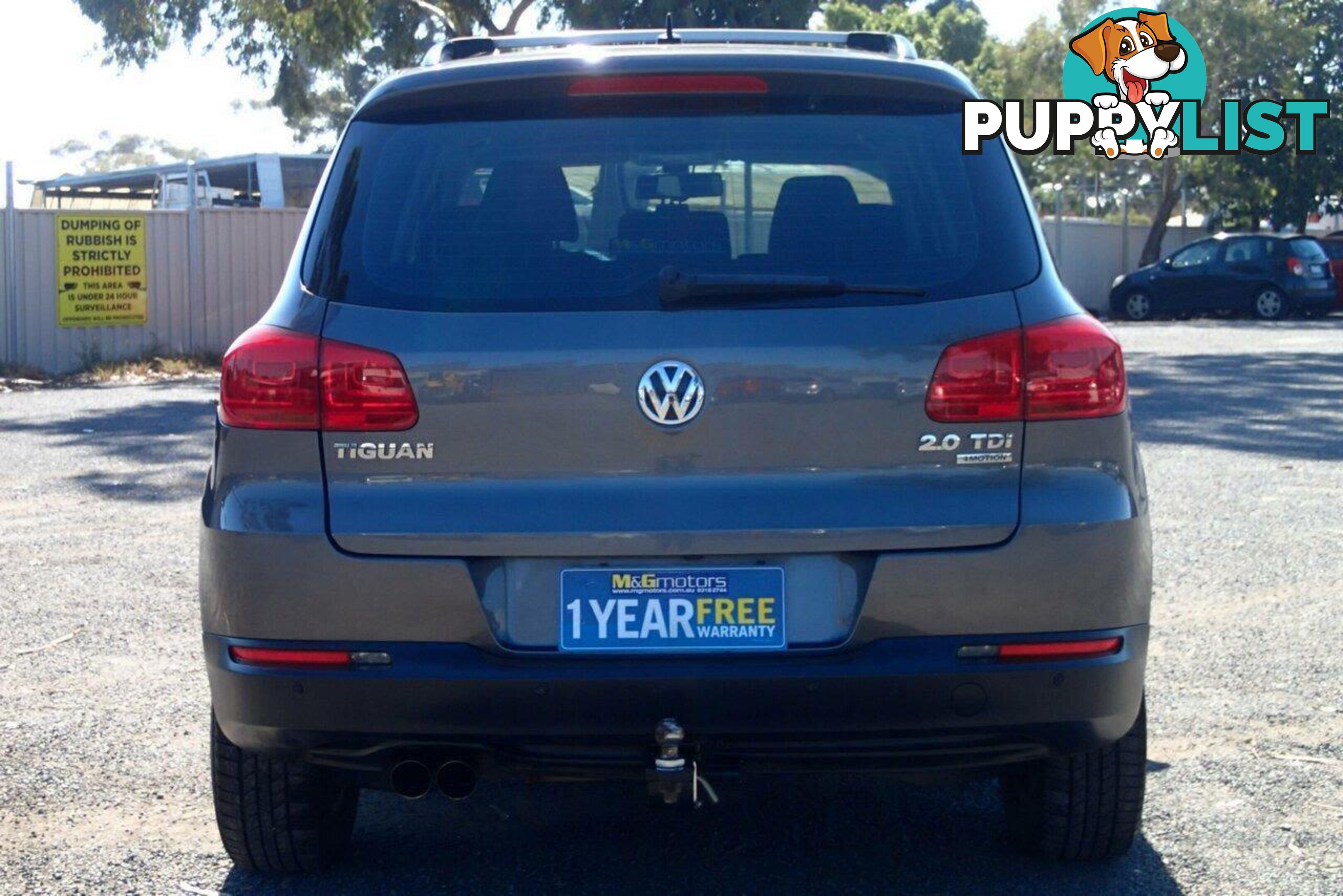 2012 VOLKSWAGEN TIGUAN 103 TDI 5NC MY12 SUV, 4 DOORS, 5 SEATS
