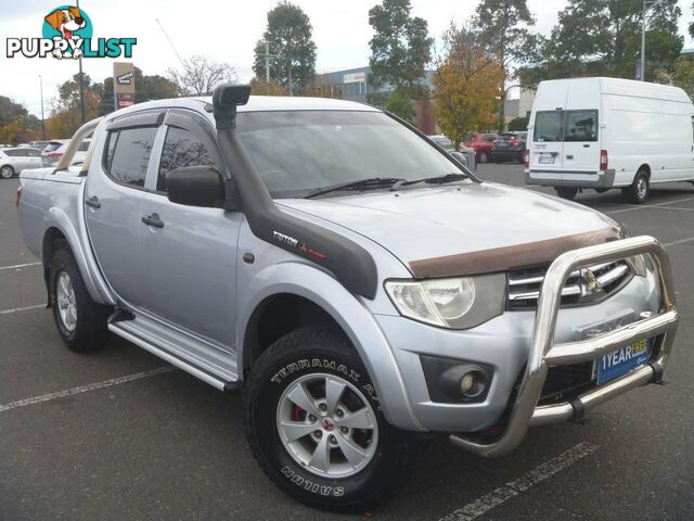2013 MITSUBISHI TRITON GLX MN MY13 UTE TRAY, 4 DOORS, 5 SEATS