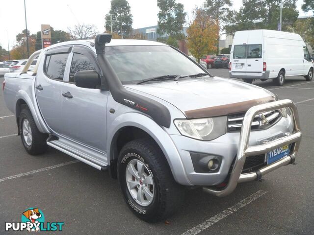 2013 MITSUBISHI TRITON GLX MN MY13 UTE TRAY, 4 DOORS, 5 SEATS