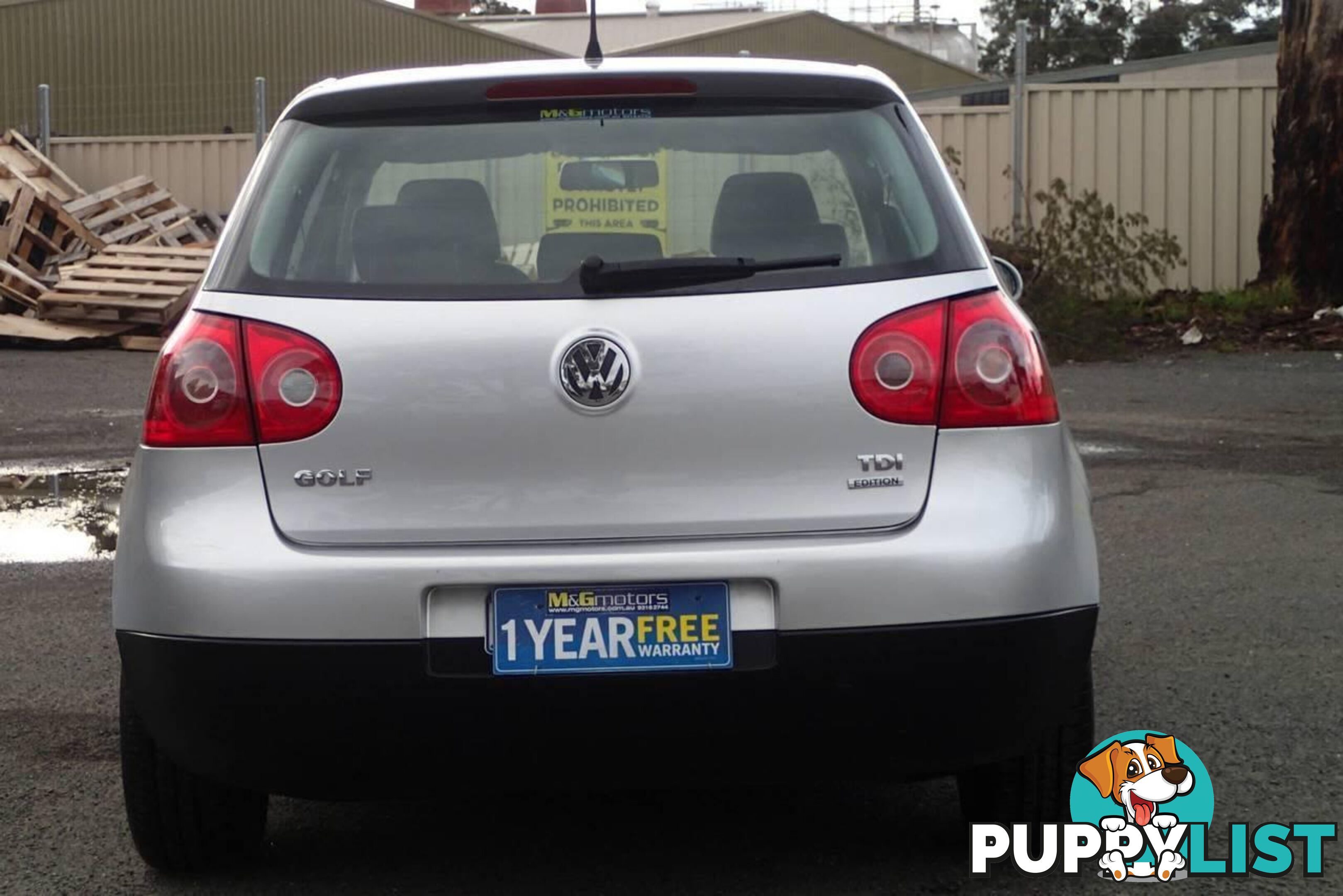 2008 VOLKSWAGEN GOLF 1.9 TDI EDITION 1K MY08 UPGRADE 2 HATCH, 5 DOORS, 5 SEATS