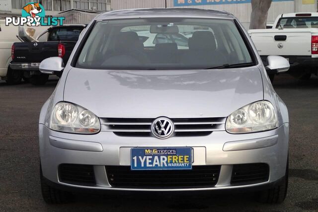 2008 VOLKSWAGEN GOLF 1.9 TDI EDITION 1K MY08 UPGRADE 2 HATCH, 5 DOORS, 5 SEATS