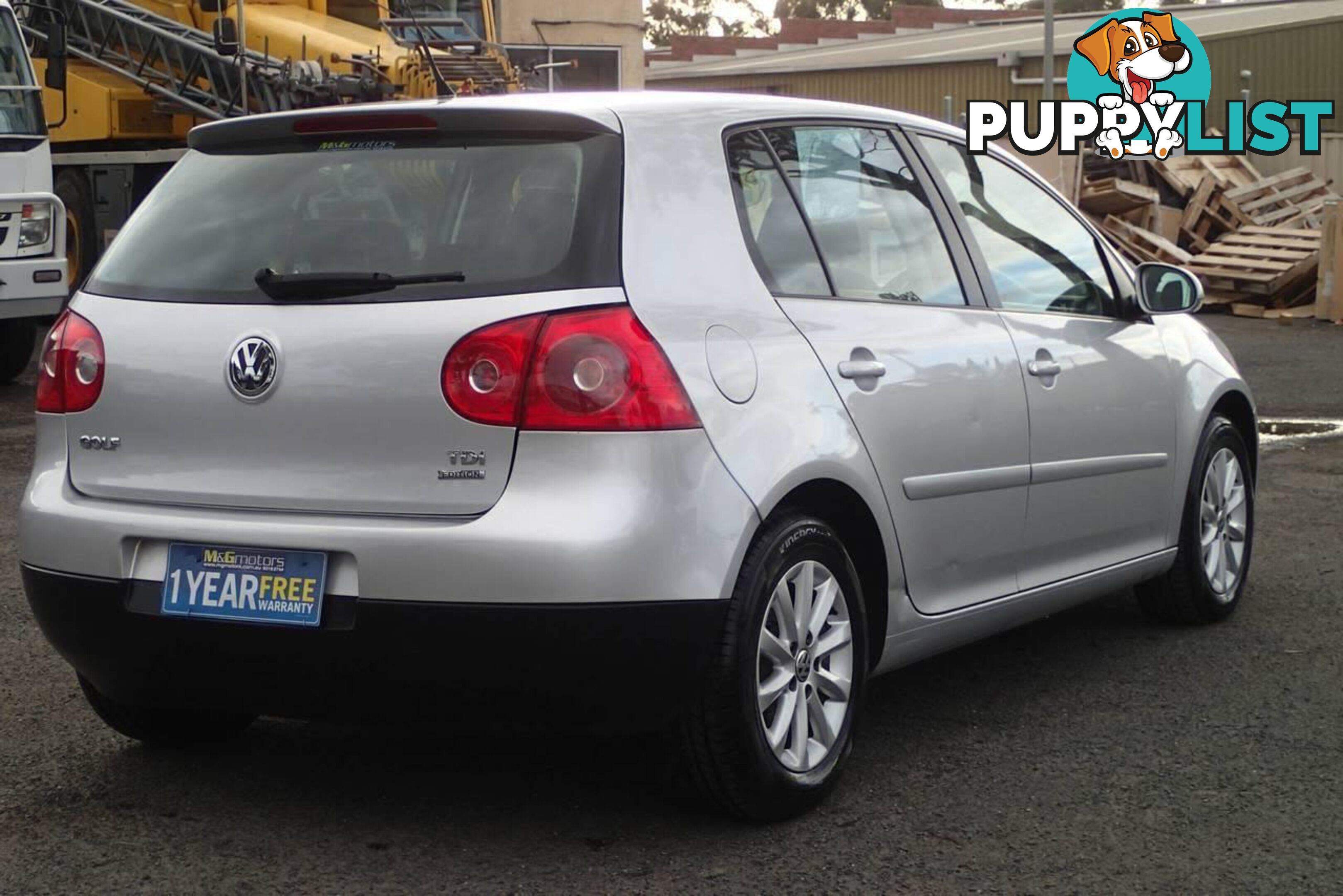2008 VOLKSWAGEN GOLF 1.9 TDI EDITION 1K MY08 UPGRADE 2 HATCH, 5 DOORS, 5 SEATS