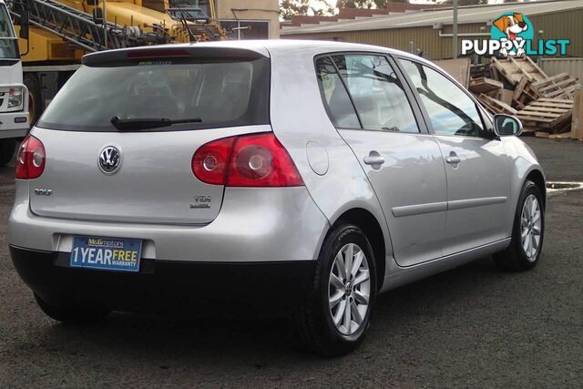 2008 VOLKSWAGEN GOLF 1.9 TDI EDITION 1K MY08 UPGRADE 2 HATCH, 5 DOORS, 5 SEATS