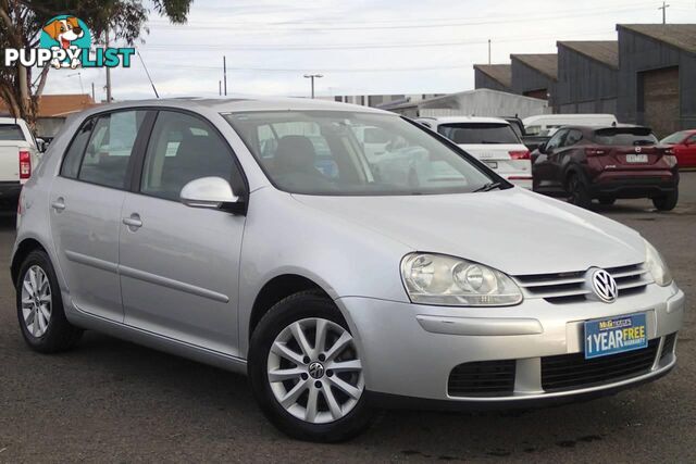 2008 VOLKSWAGEN GOLF 1.9 TDI EDITION 1K MY08 UPGRADE 2 HATCH, 5 DOORS, 5 SEATS