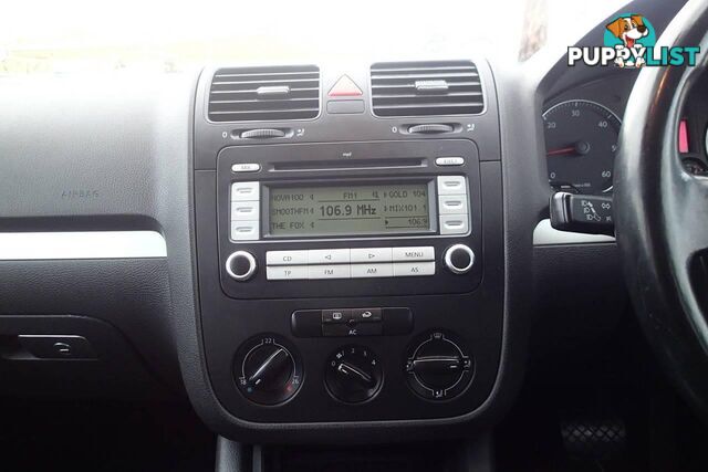 2008 VOLKSWAGEN GOLF 1.9 TDI EDITION 1K MY08 UPGRADE 2 HATCH, 5 DOORS, 5 SEATS