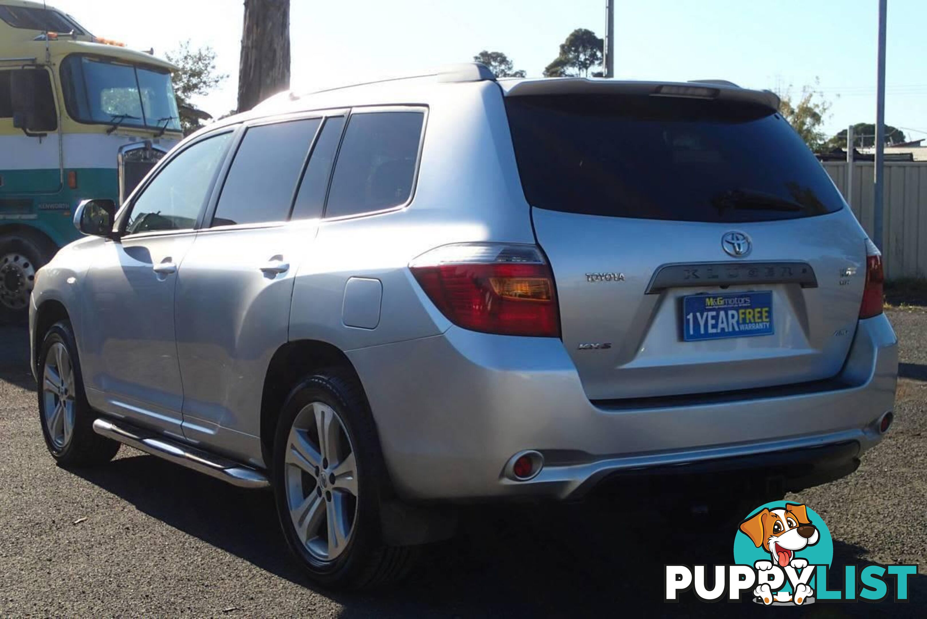 2008 TOYOTA KLUGER KX-S (4X4) GSU45R SUV, 4 DOORS, 7 SEATS