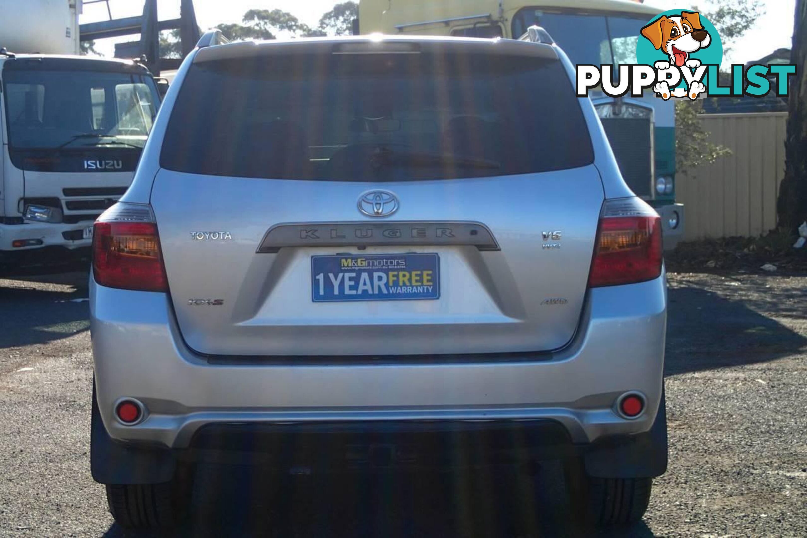 2008 TOYOTA KLUGER KX-S (4X4) GSU45R SUV, 4 DOORS, 7 SEATS