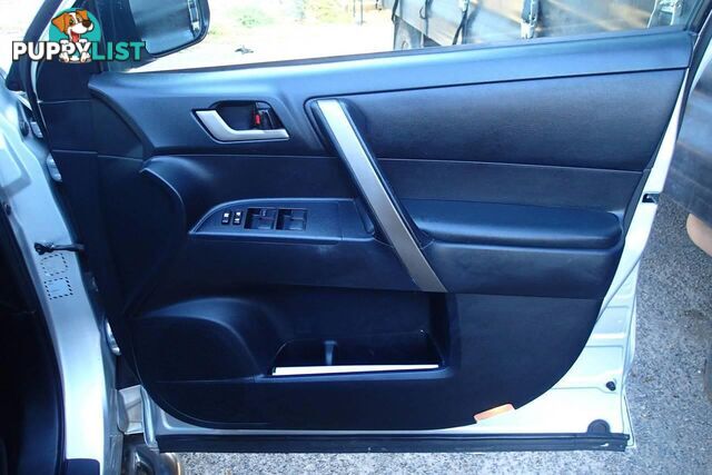 2008 TOYOTA KLUGER KX-S (4X4) GSU45R SUV, 4 DOORS, 7 SEATS