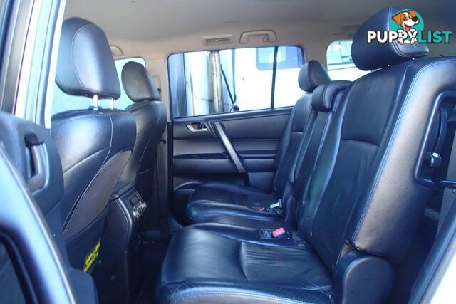 2008 TOYOTA KLUGER KX-S (4X4) GSU45R SUV, 4 DOORS, 7 SEATS