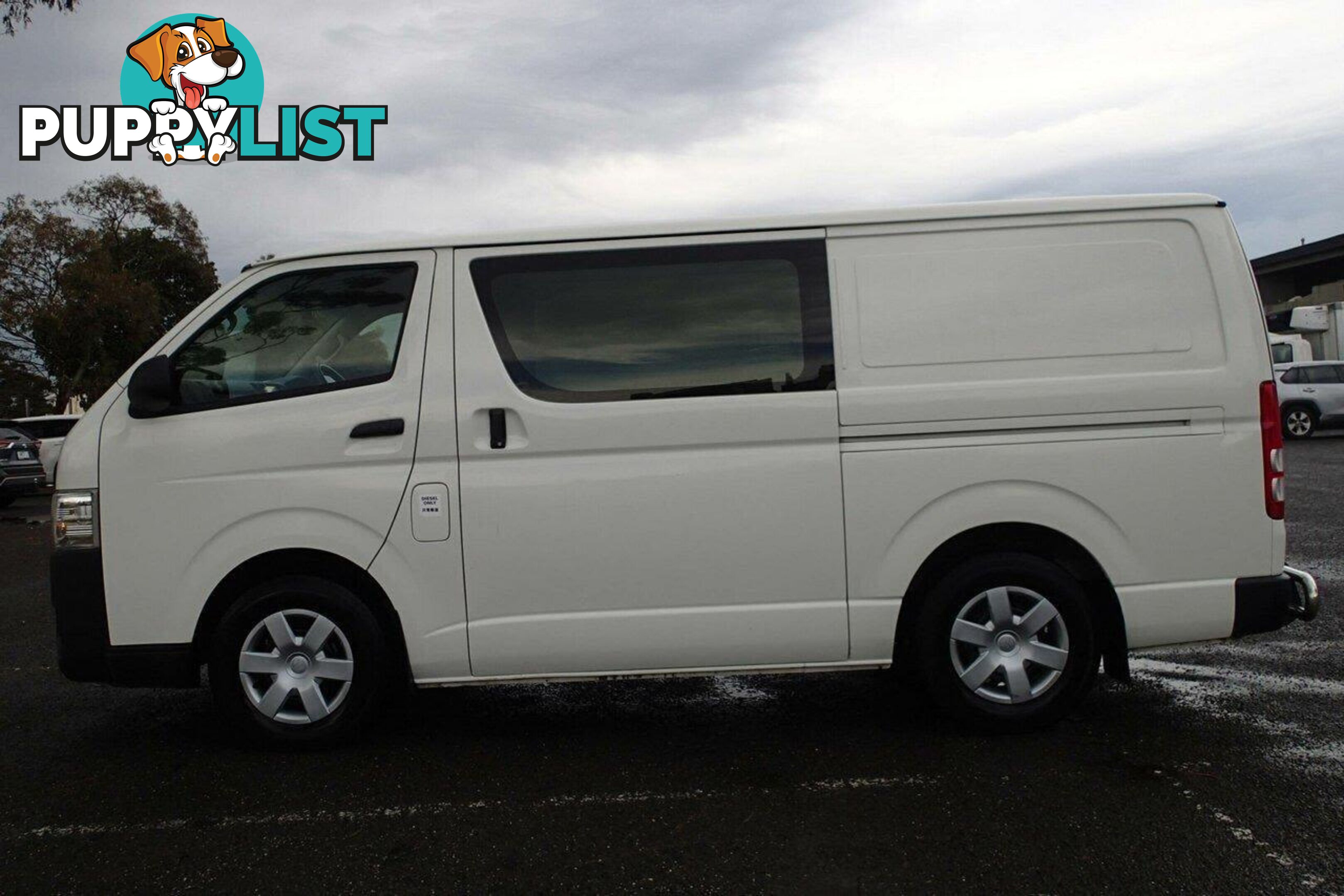 2017 TOYOTA HIACE LWB KDH201R MY16 COMMERCIAL, 4 DOORS, 2 SEATS