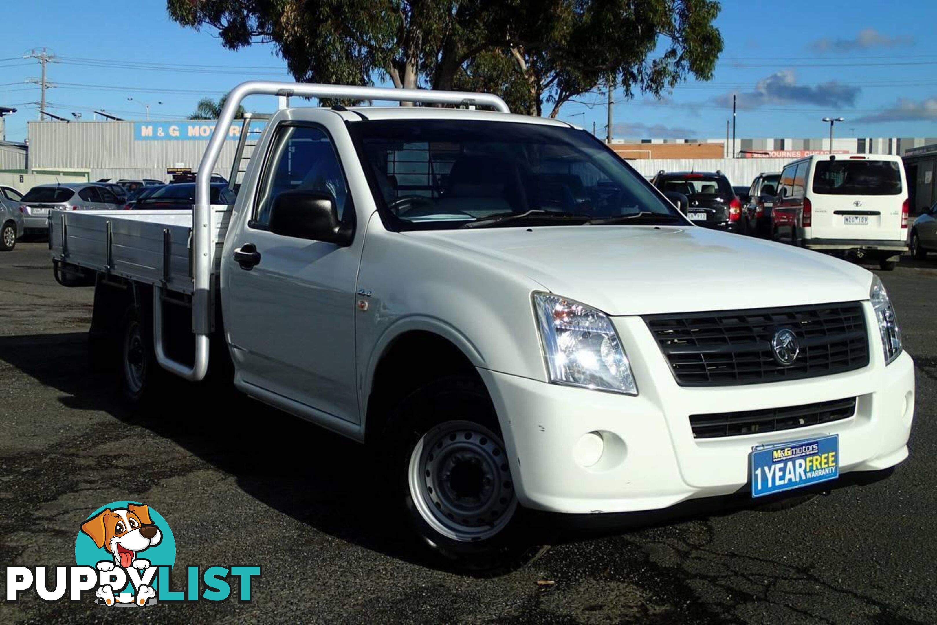 2007 HOLDEN RODEO DX RA MY07 UTE TRAY, 2 DOORS, 3 SEATS