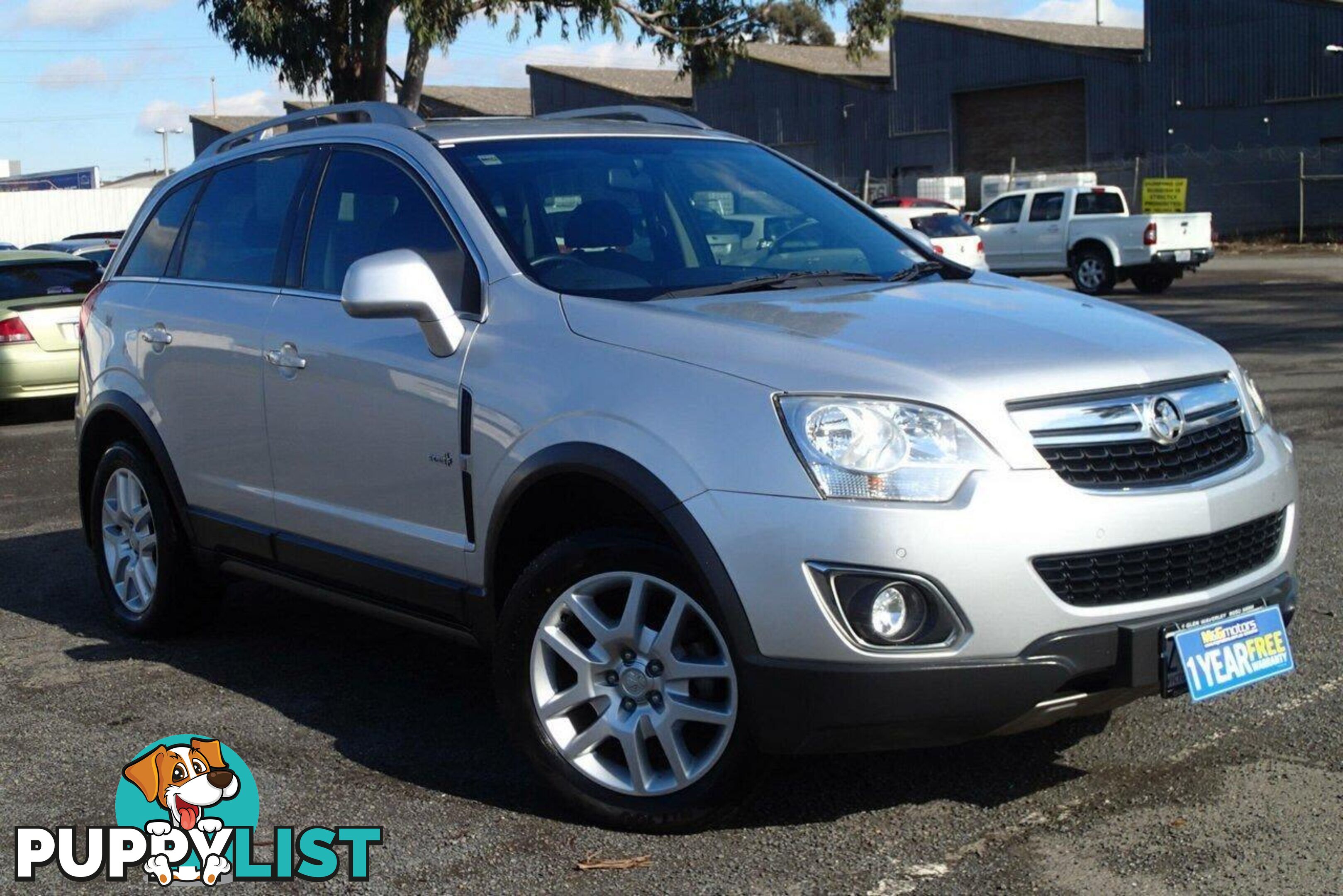 2012 HOLDEN CAPTIVA 5 (FWD) CG SERIES II SUV, 4 DOORS, 5 SEATS