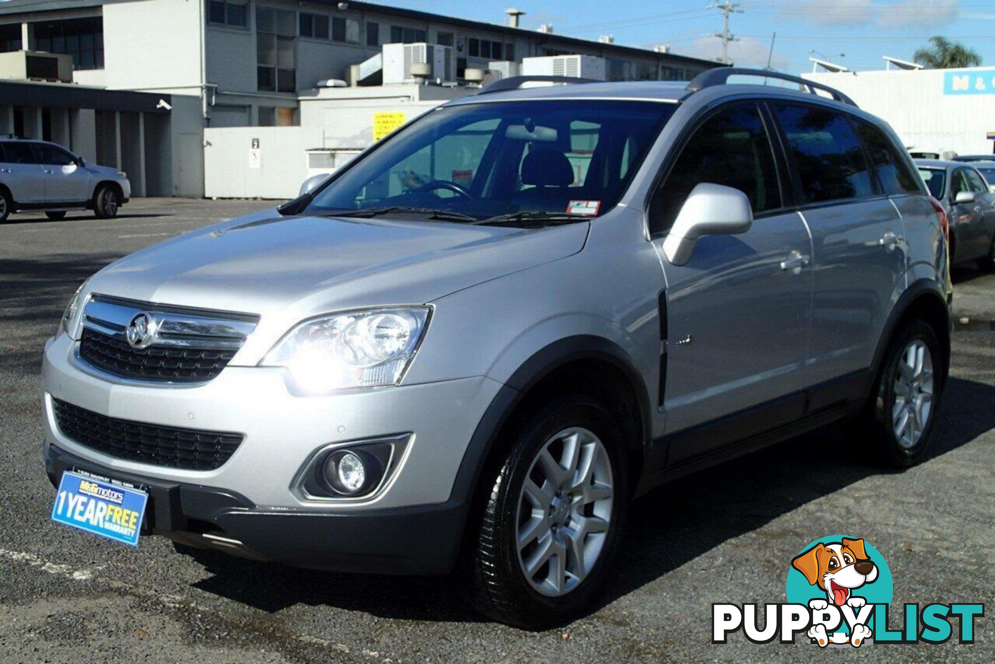 2012 HOLDEN CAPTIVA 5 (FWD) CG SERIES II SUV, 4 DOORS, 5 SEATS