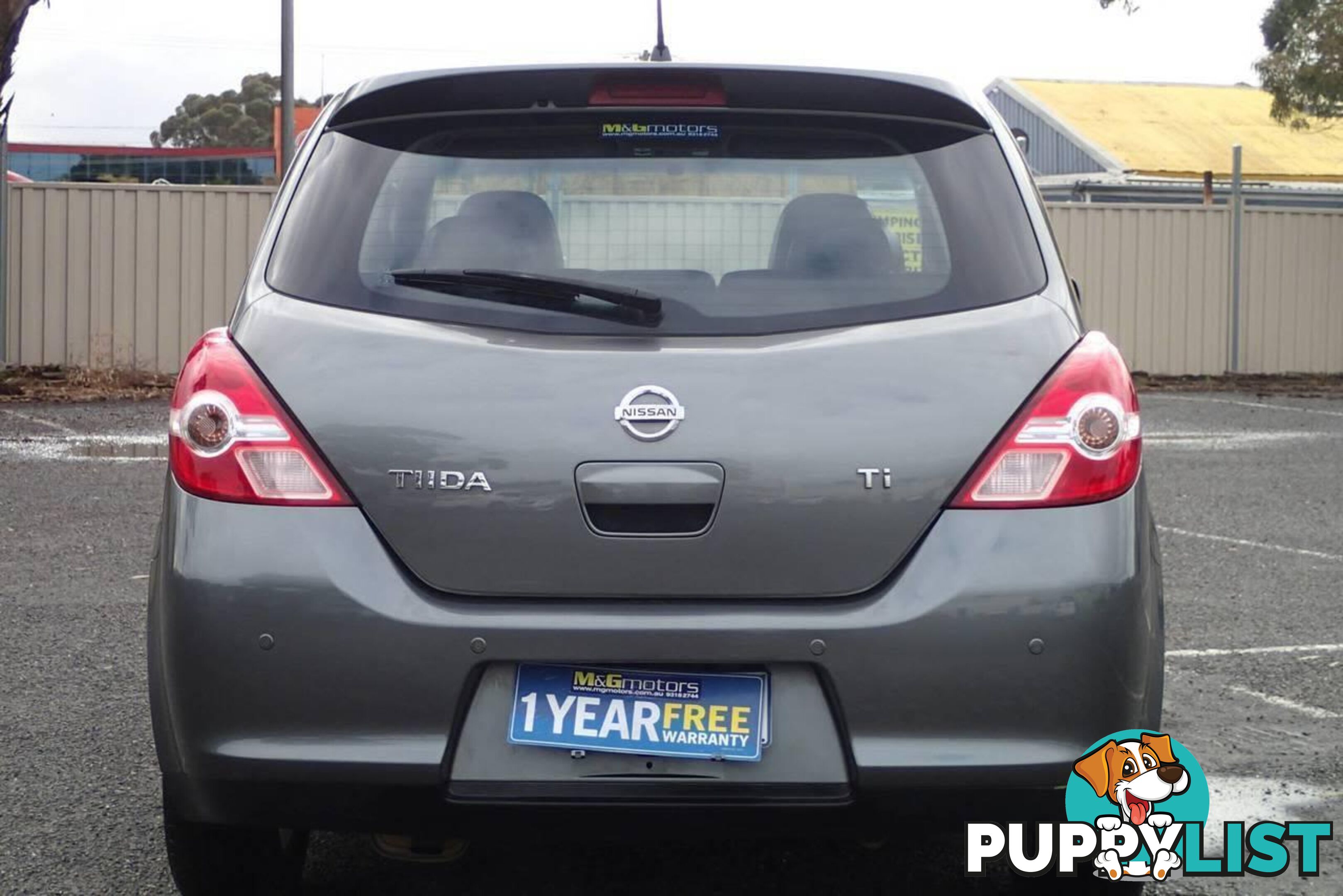 2010 NISSAN TIIDA TI C11 SERIES 3 MY10 HATCH, 5 DOORS, 5 SEATS