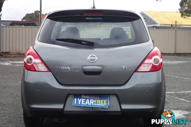 2010 NISSAN TIIDA TI C11 SERIES 3 MY10 HATCH, 5 DOORS, 5 SEATS