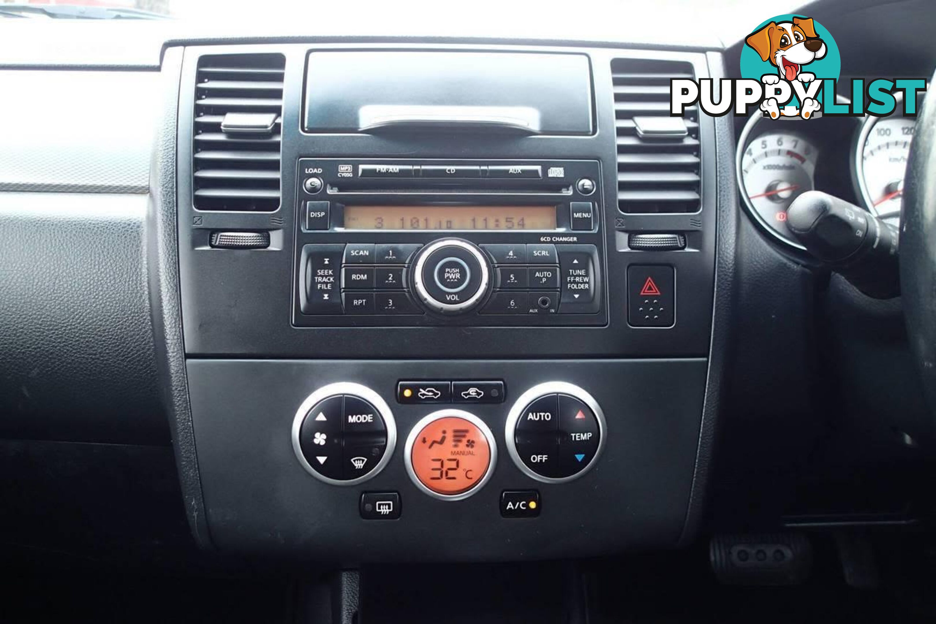 2010 NISSAN TIIDA TI C11 SERIES 3 MY10 HATCH, 5 DOORS, 5 SEATS
