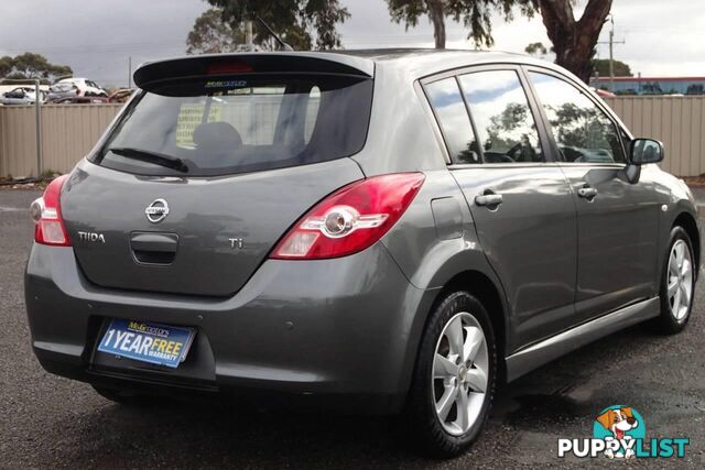 2010 NISSAN TIIDA TI C11 SERIES 3 MY10 HATCH, 5 DOORS, 5 SEATS