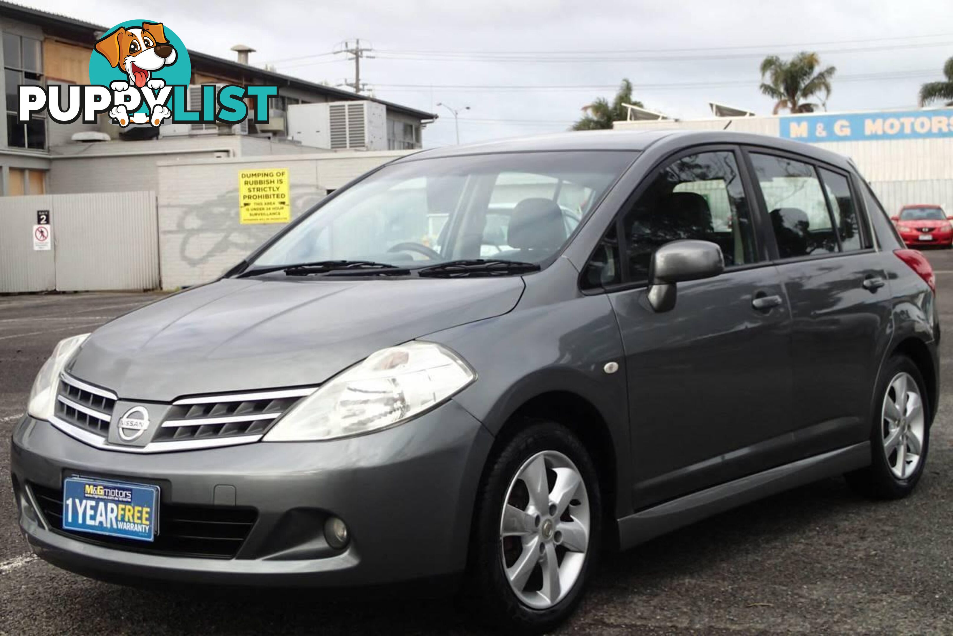 2010 NISSAN TIIDA TI C11 SERIES 3 MY10 HATCH, 5 DOORS, 5 SEATS