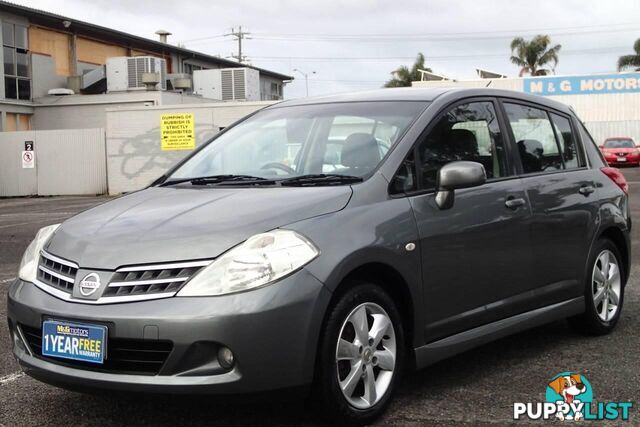 2010 NISSAN TIIDA TI C11 SERIES 3 MY10 HATCH, 5 DOORS, 5 SEATS
