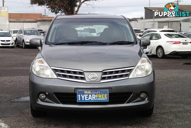 2010 NISSAN TIIDA TI C11 SERIES 3 MY10 HATCH, 5 DOORS, 5 SEATS