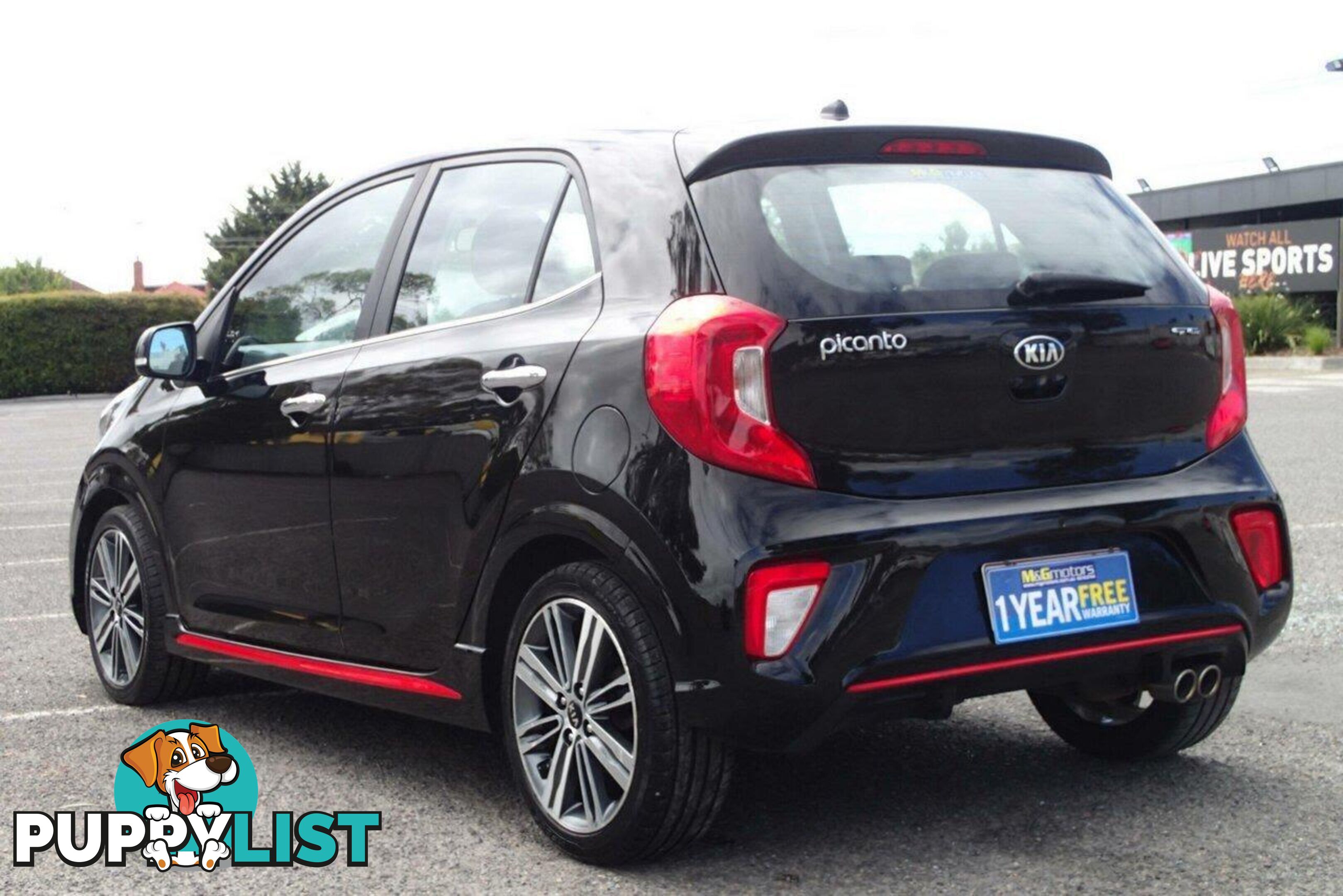 2018 KIA PICANTO GT-LINE JA MY18 HATCH, 5 DOORS, 5 SEATS