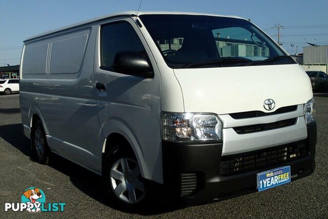 2016 TOYOTA HIACE LWB KDH201R MY16 COMMERCIAL, 4 DOORS, 2 SEATS