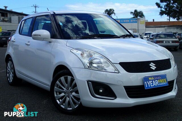 2014 SUZUKI SWIFT GL NAVIGATOR FZ MY14 HATCH, 5 DOORS, 5 SEATS