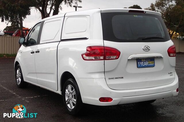 2020 LDV G10 LIFT DOOR SV7C MY20 COMMERCIAL, 4 DOORS, 2 SEATS
