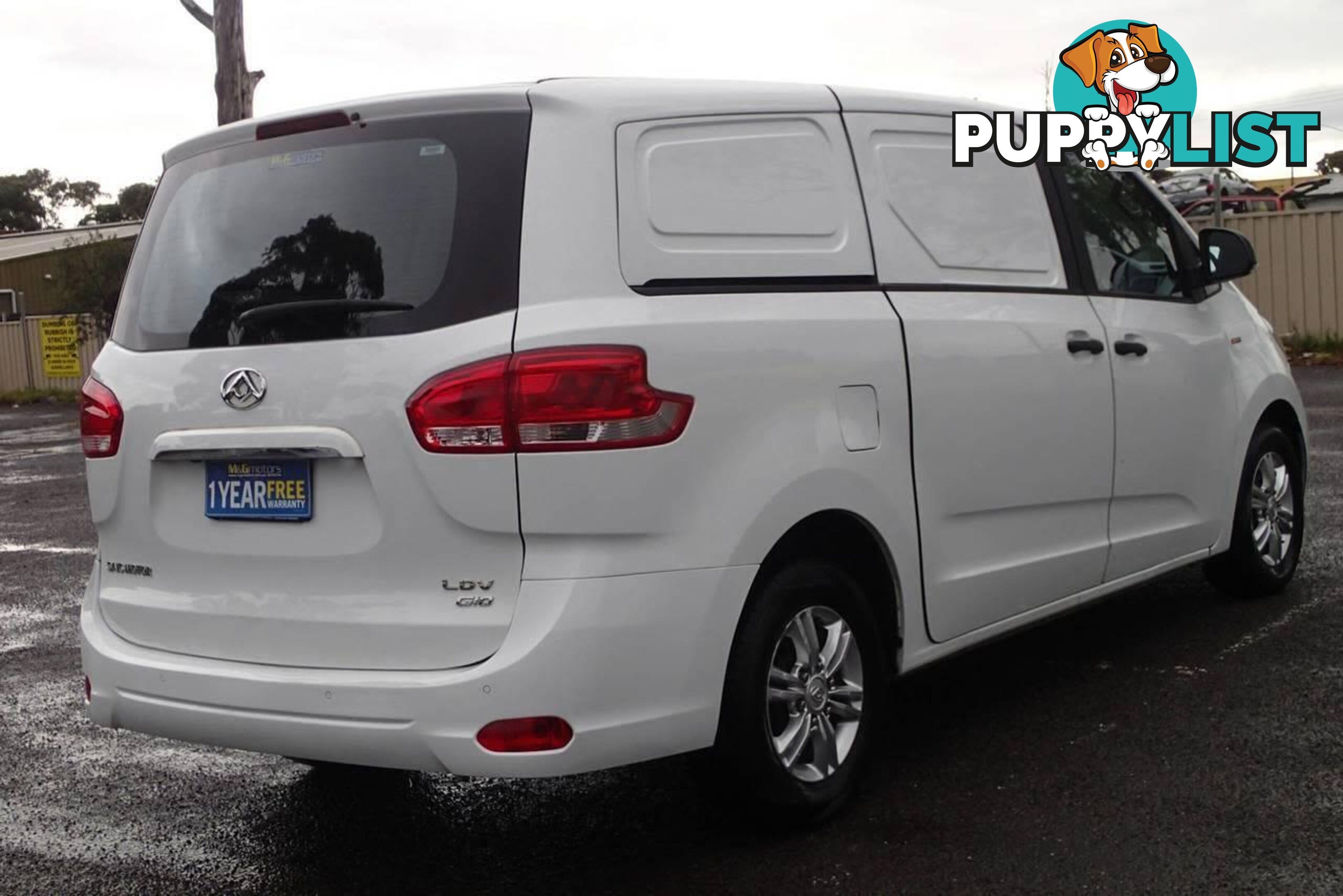 2020 LDV G10 LIFT DOOR SV7C MY20 COMMERCIAL, 4 DOORS, 2 SEATS