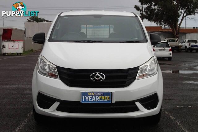 2020 LDV G10 LIFT DOOR SV7C MY20 COMMERCIAL, 4 DOORS, 2 SEATS