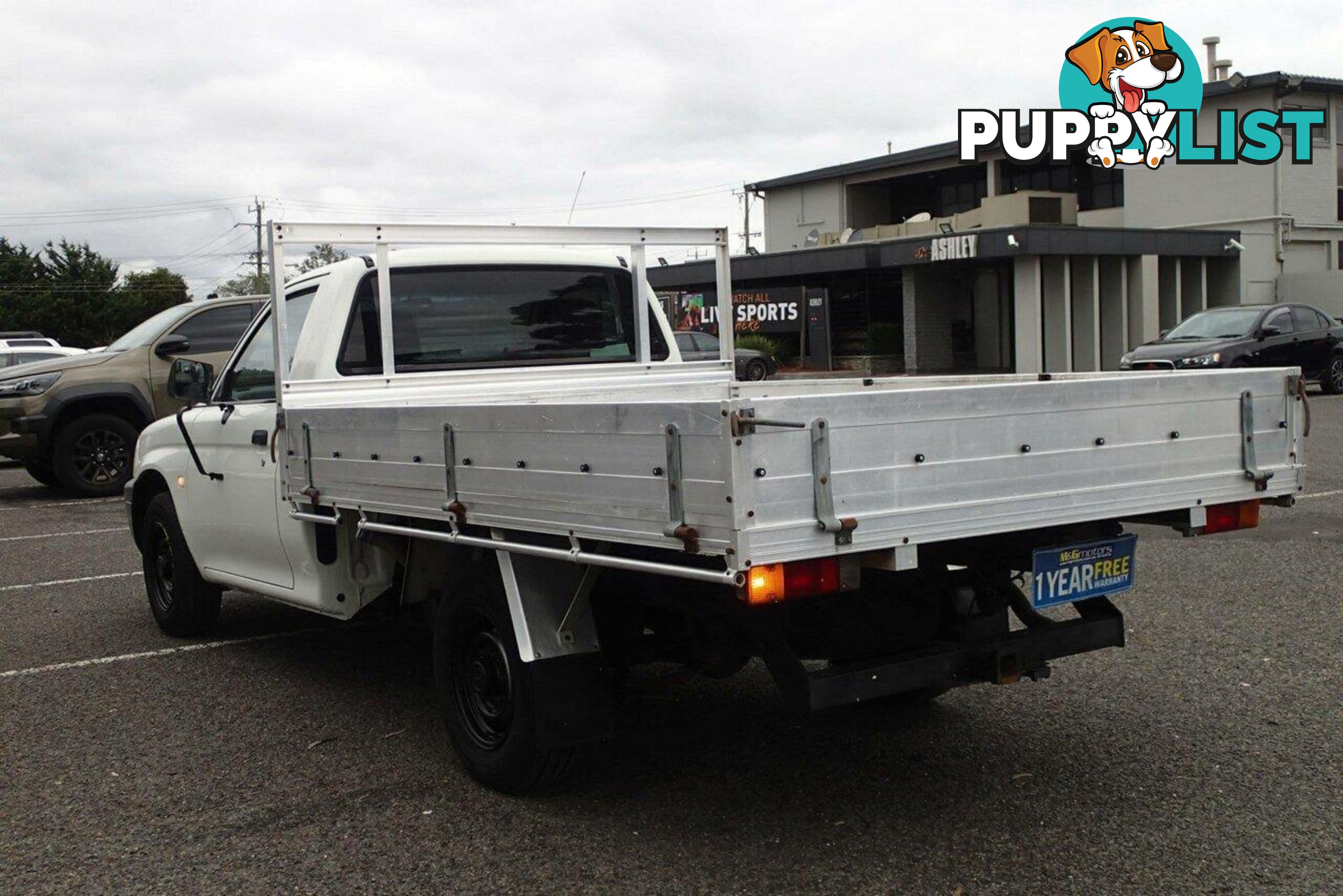 2005 MITSUBISHI TRITON GL MK MY05 UTE TRAY, 2 DOORS, 3 SEATS