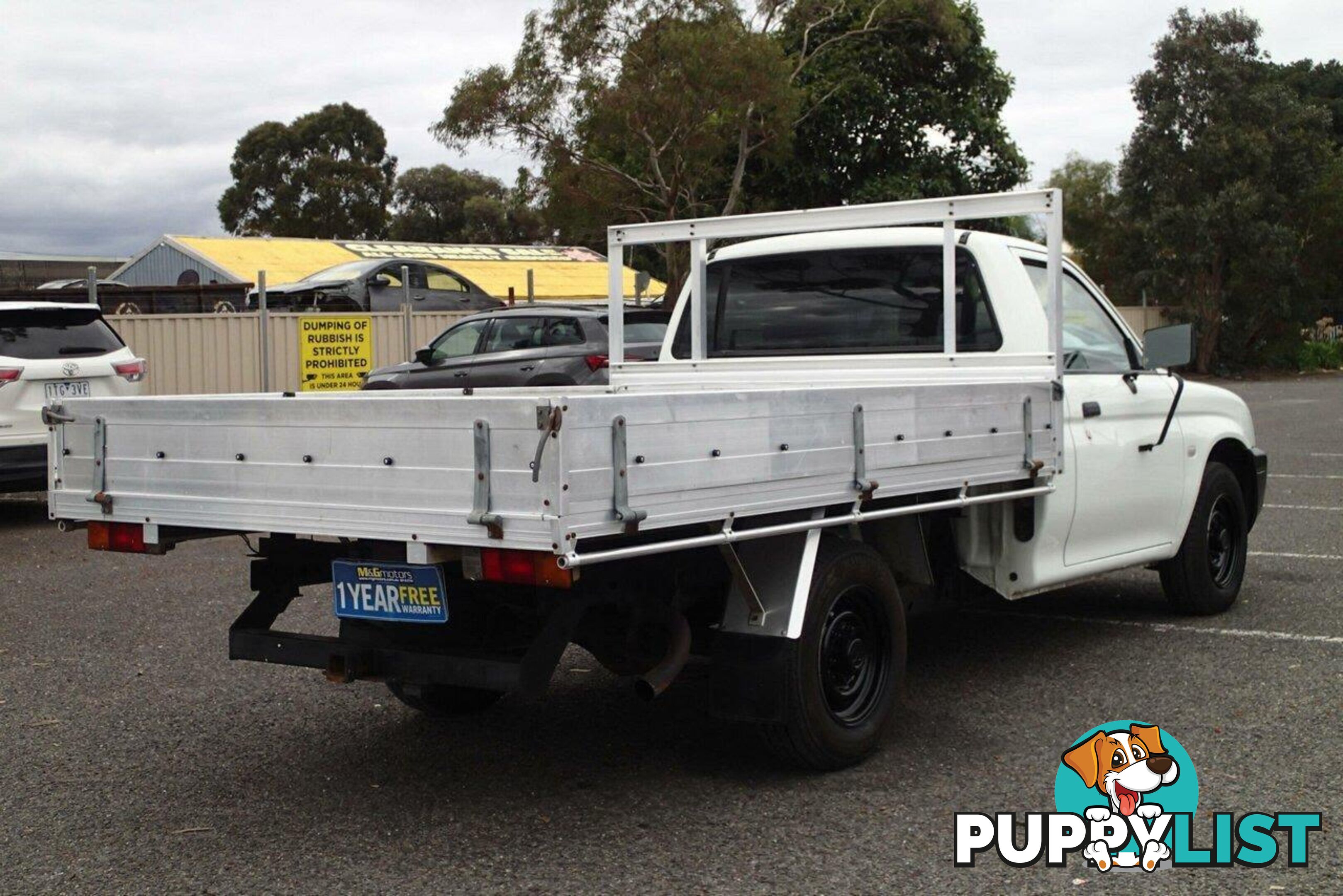 2005 MITSUBISHI TRITON GL MK MY05 UTE TRAY, 2 DOORS, 3 SEATS