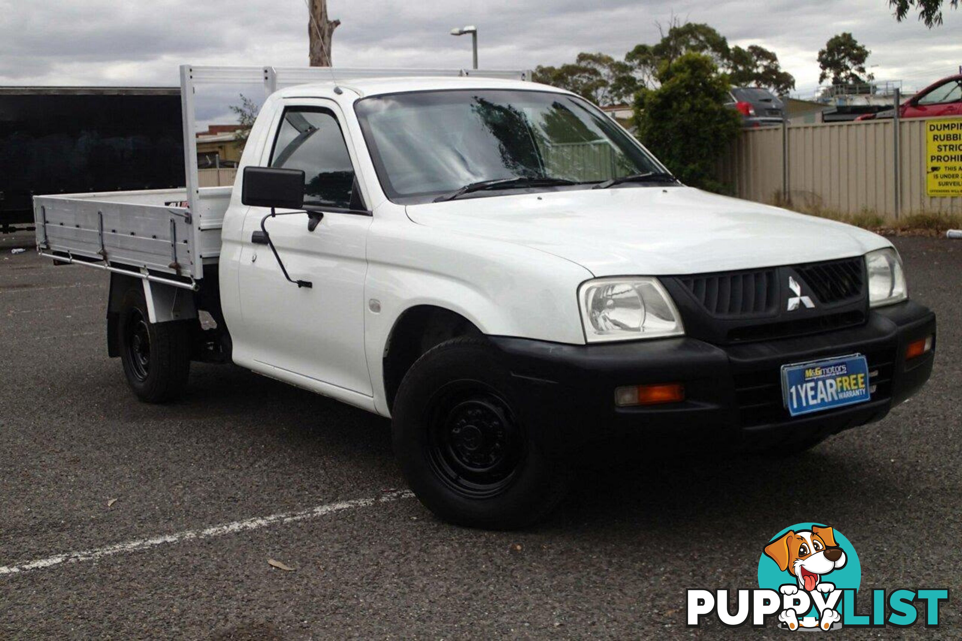 2005 MITSUBISHI TRITON GL MK MY05 UTE TRAY, 2 DOORS, 3 SEATS