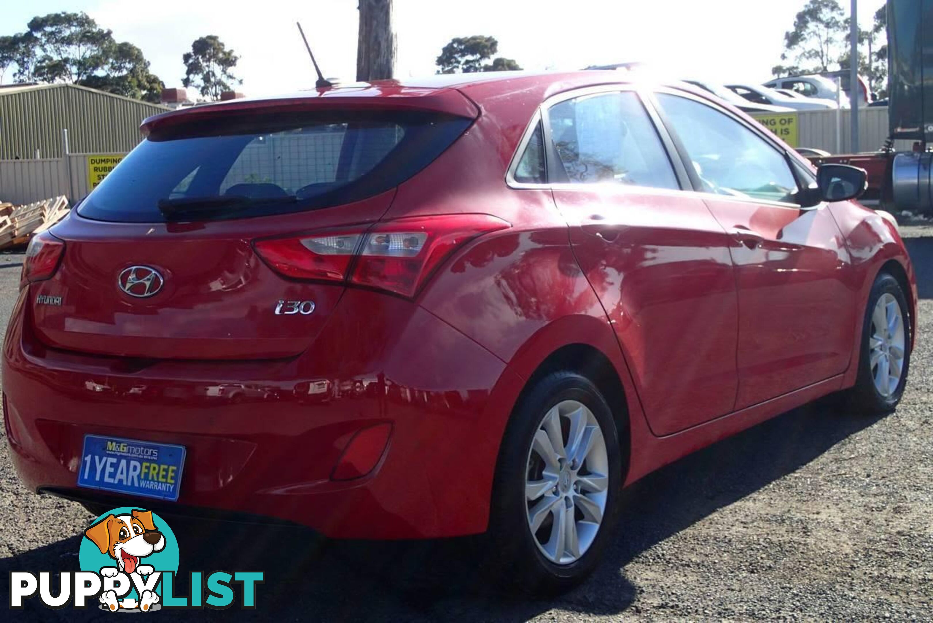 2013 HYUNDAI I30 ACTIVE GD HATCH, 5 DOORS, 5 SEATS