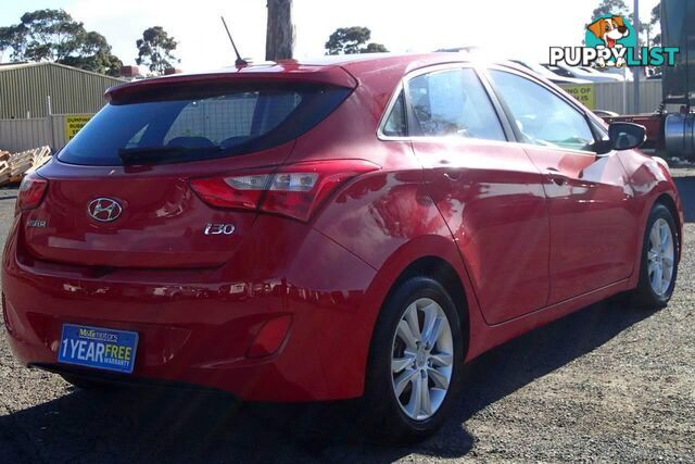 2013 HYUNDAI I30 ACTIVE GD HATCH, 5 DOORS, 5 SEATS
