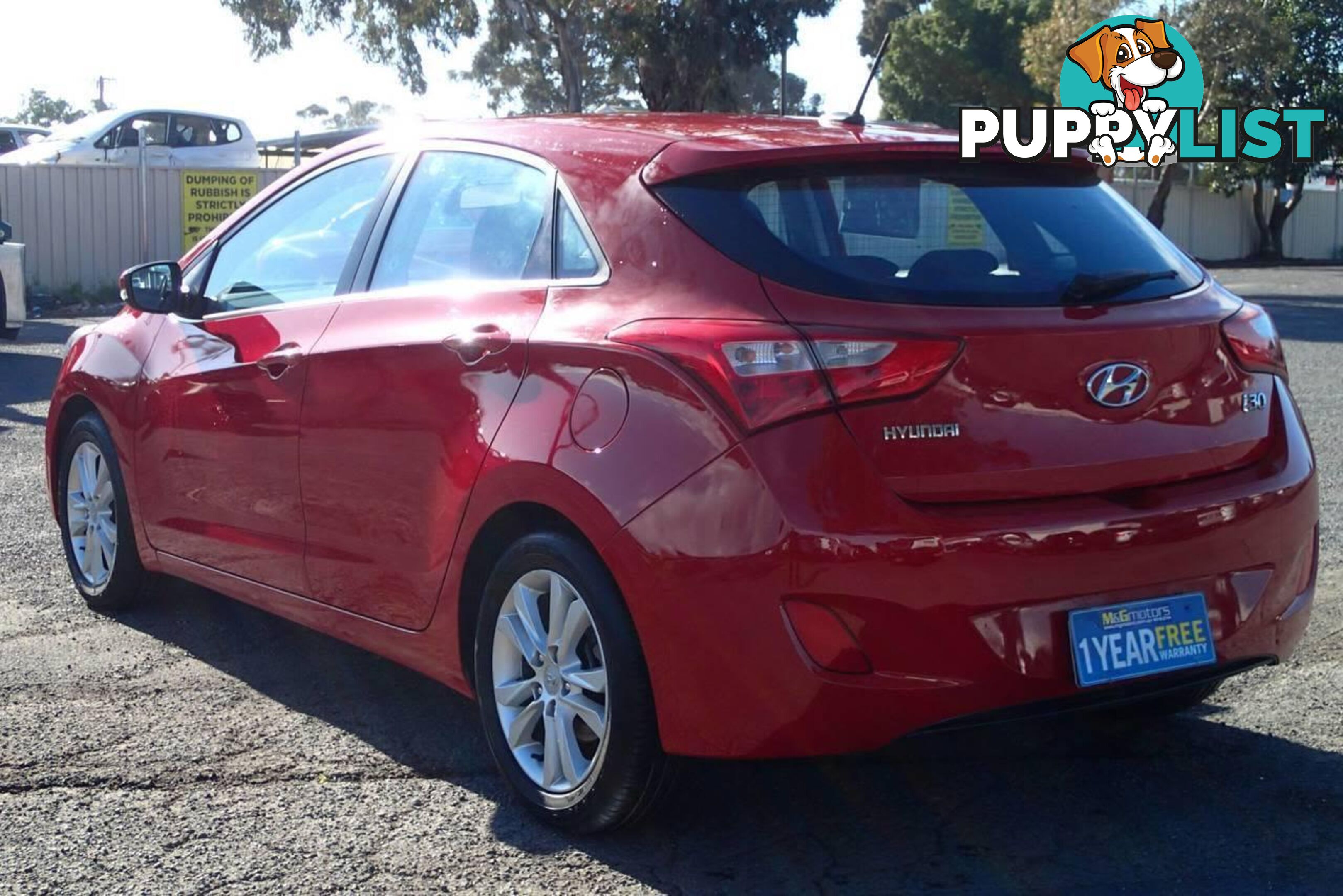 2013 HYUNDAI I30 ACTIVE GD HATCH, 5 DOORS, 5 SEATS