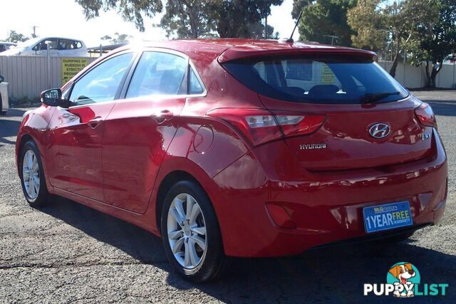 2013 HYUNDAI I30 ACTIVE GD HATCH, 5 DOORS, 5 SEATS