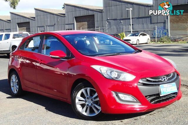2013 HYUNDAI I30 ACTIVE GD HATCH, 5 DOORS, 5 SEATS