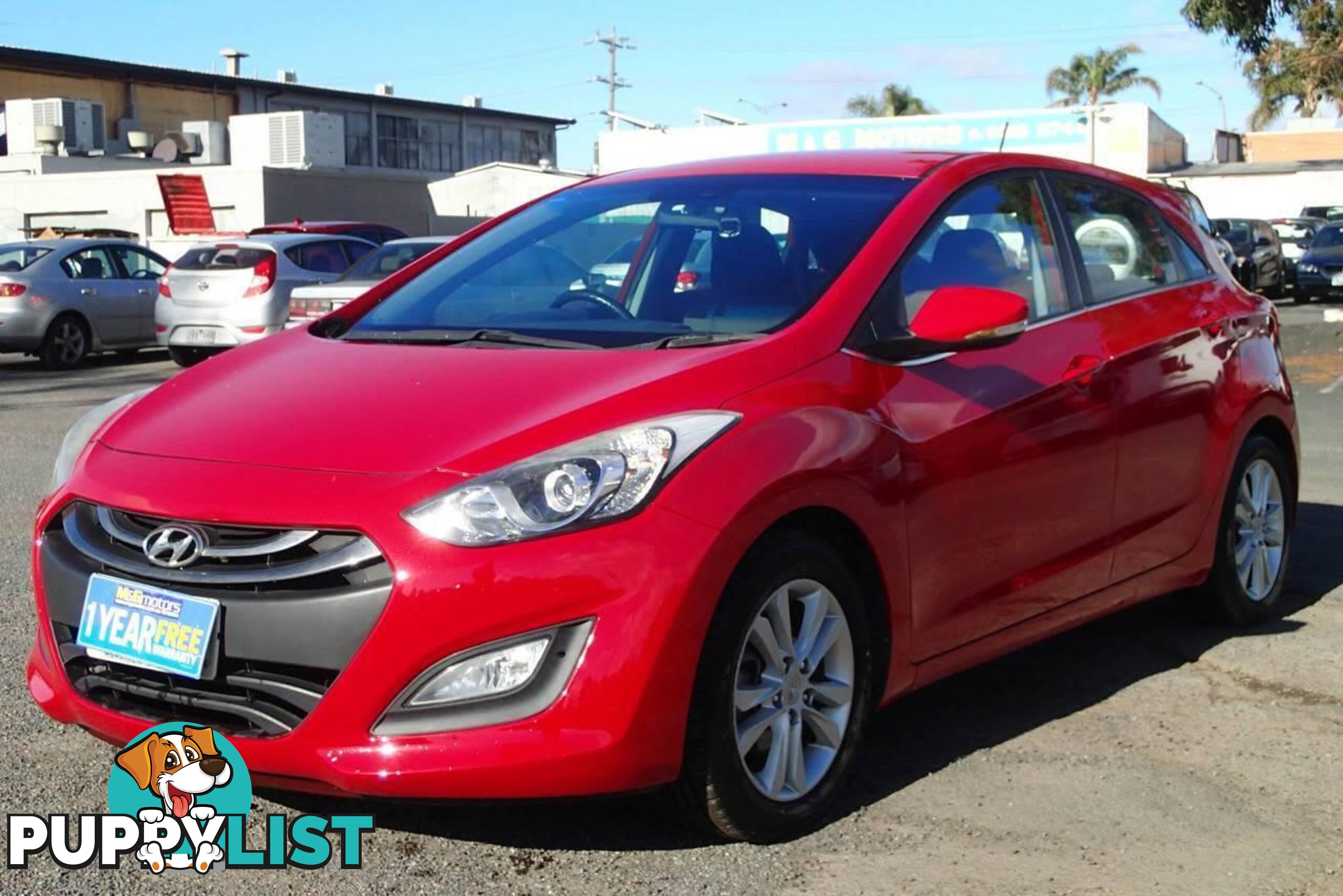 2013 HYUNDAI I30 ACTIVE GD HATCH, 5 DOORS, 5 SEATS