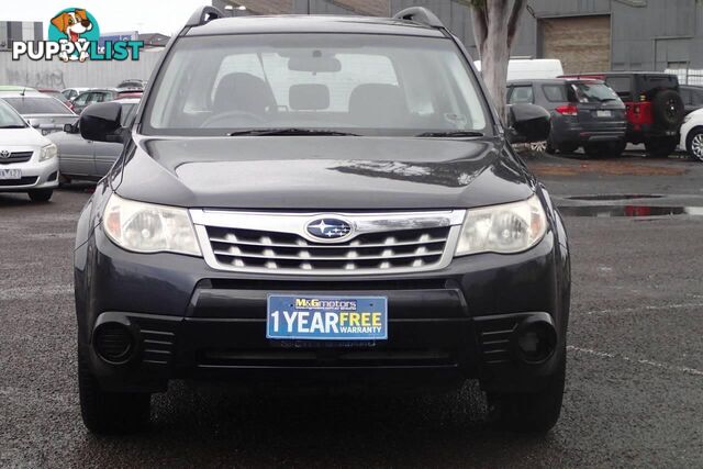 2011 SUBARU FORESTER X MY12 SUV, 4 DOORS, 5 SEATS