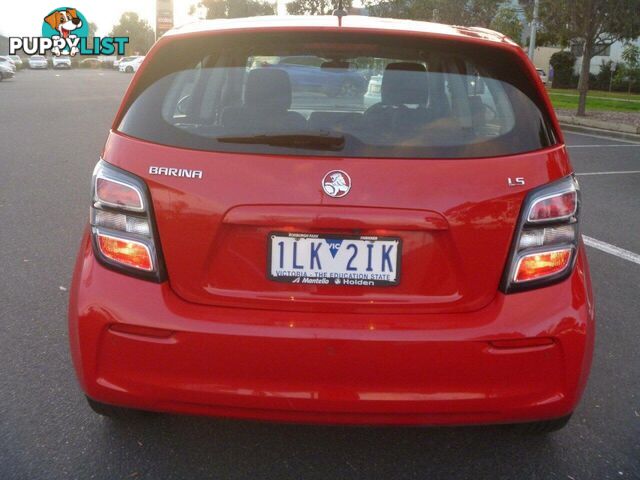 2017 HOLDEN BARINA CD TM MY18 HATCH, 5 DOORS, 5 SEATS