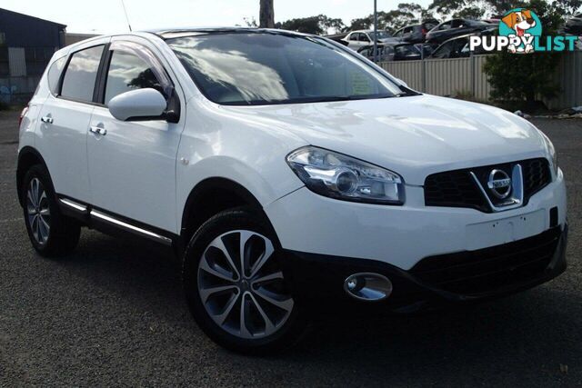 2012 NISSAN DUALIS TI (4X2) J10 SERIES 3 SUV, 4 DOORS, 5 SEATS